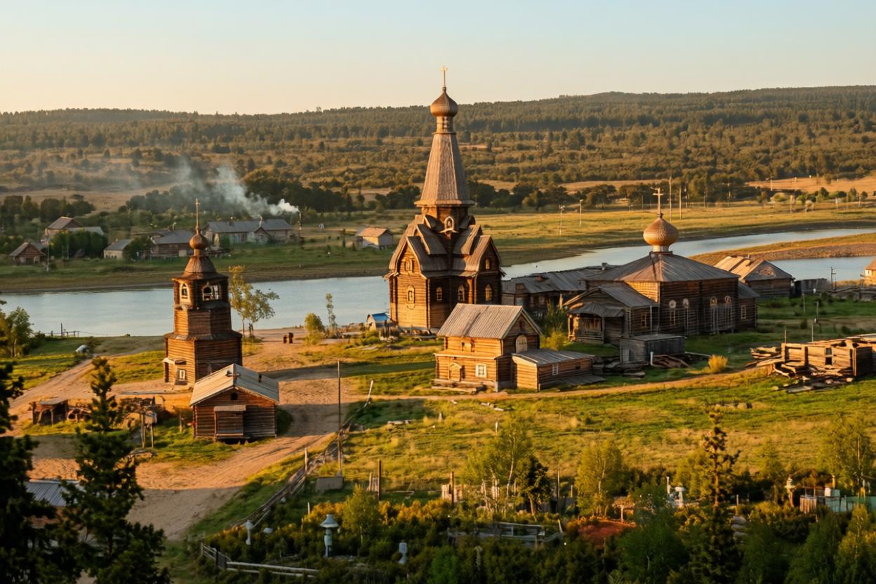 Read more about the article Храм Успения Пресвятой Богородицы Варзуга, Мурманская область