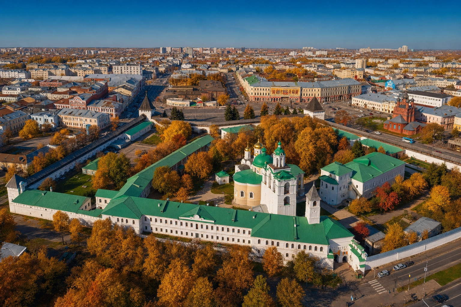 Read more about the article Спасо-Преображенский мужской монастырь, Ярославль