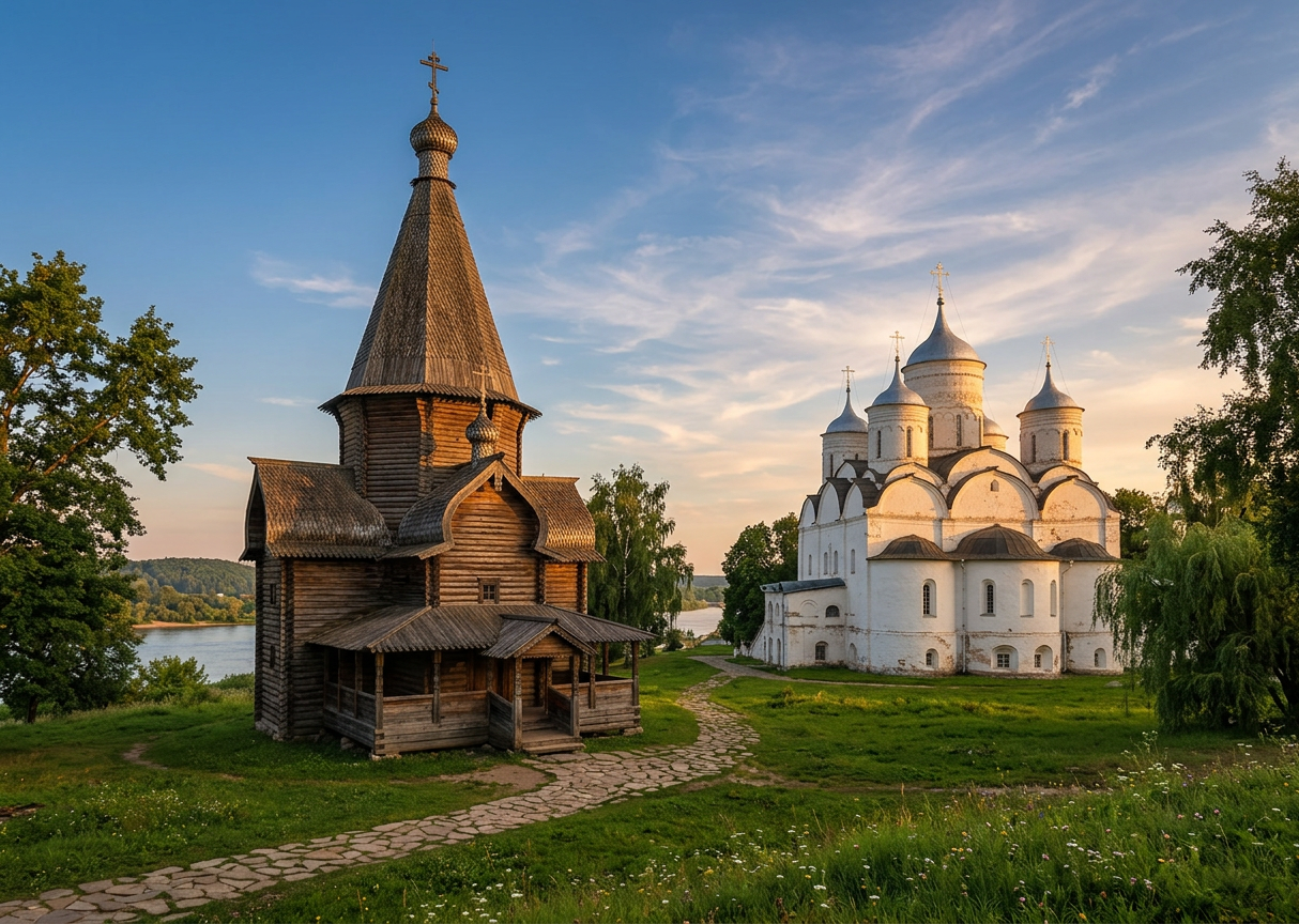 Read more about the article Храм Успения Пресвятой Богородицы из Александро-Куштского монастыря, Вологодская область