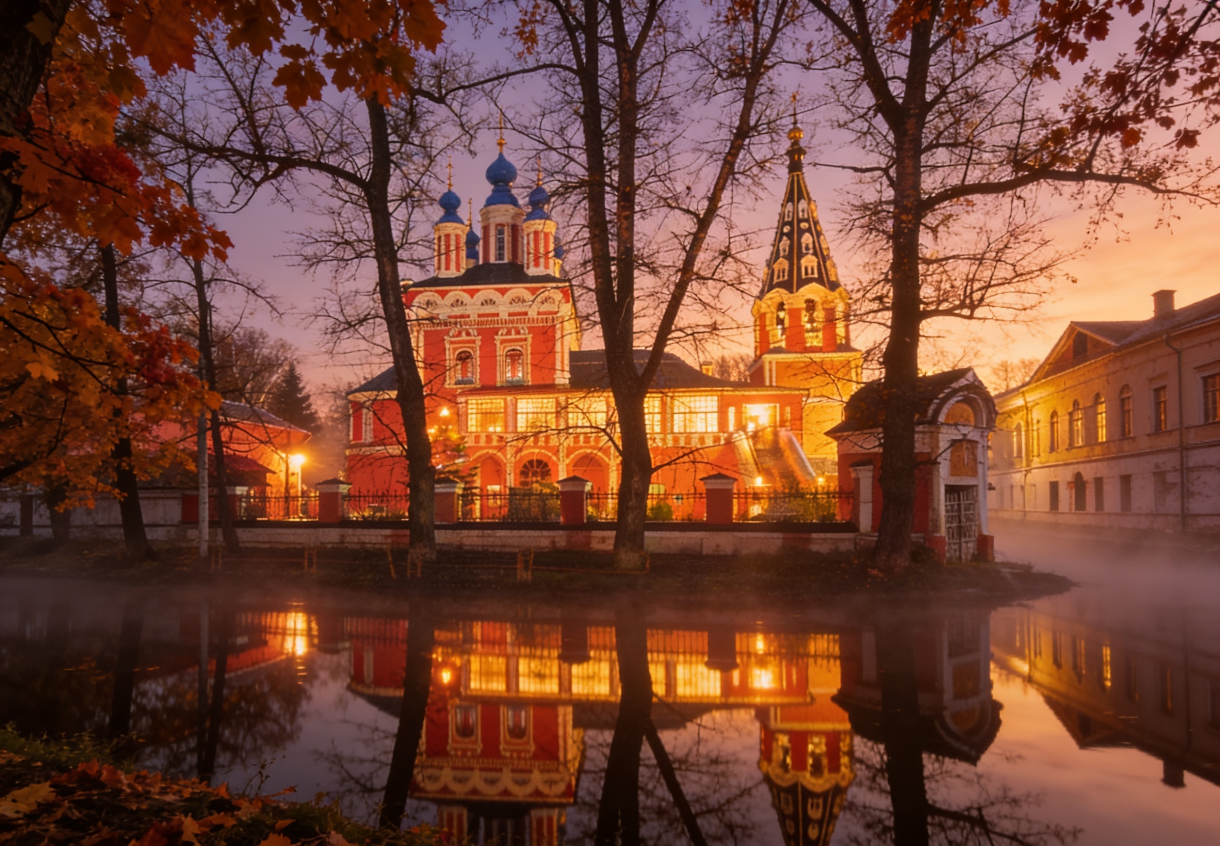 Read more about the article Собор Георгия Победоносца за верхом, Калуга