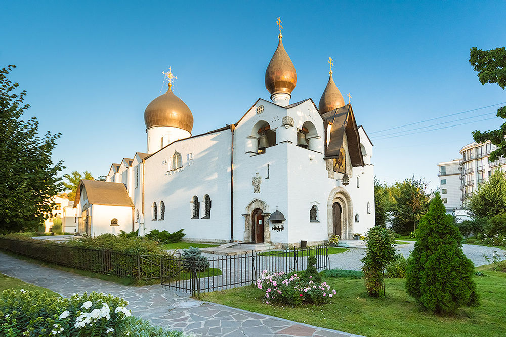 Марфо Марьинская обитель Щусев