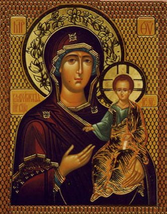 Read more about the article Икона Богородицы Влахернская