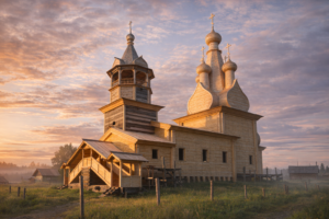 Read more about the article Temple of the Icon of the Mother of God «Odigitria», Kimzha, Arkhangelsk region