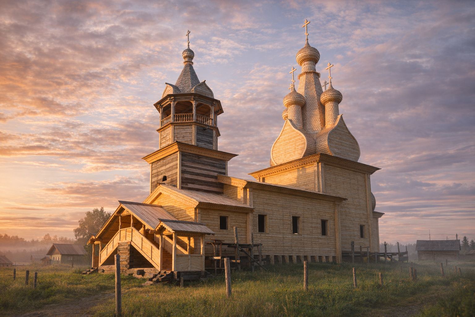 Read more about the article Храм иконы Божией Матери «Одигитрия», Кимжа, Архангельская область