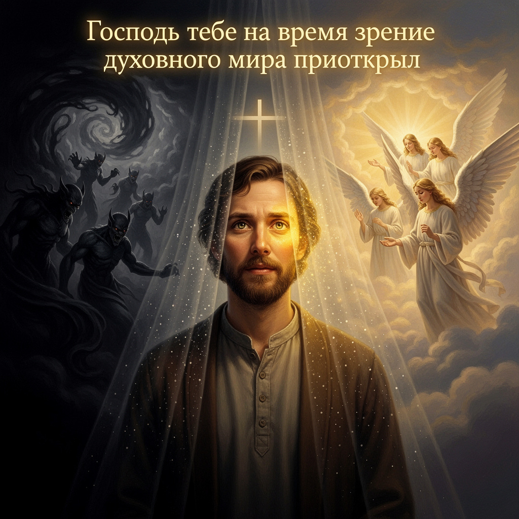 Read more about the article  Господь тебе на время зрение духовного мира приоткрыл