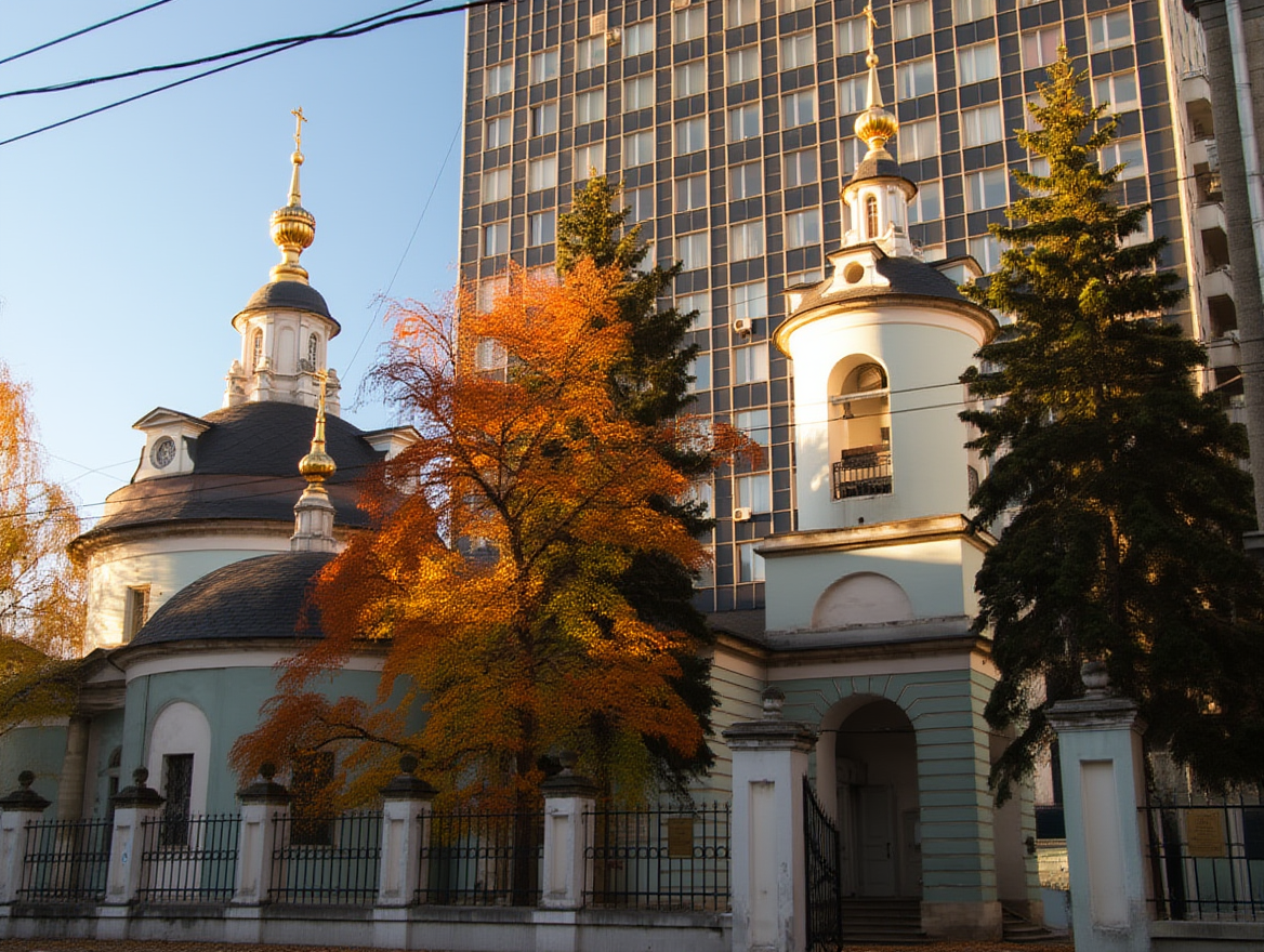 Read more about the article Храм Косьмы и Дамиана, Москва