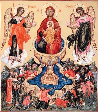 Read more about the article Икона Богородицы «Живоносный Источник»