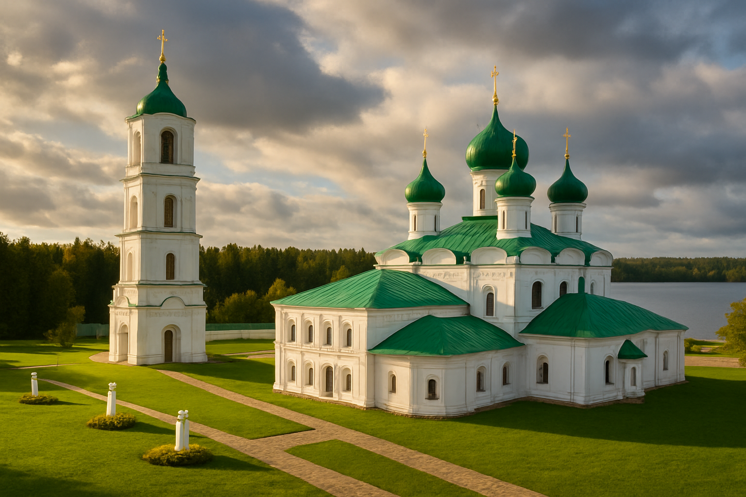 Read more about the article Свято-Троицкий Александра Свирского мужской монастырь, Ленинградская область