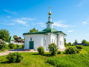 Read more about the article Храм Стефана Великопермского, монастырь Михаила Архангела, Усть-Вымь