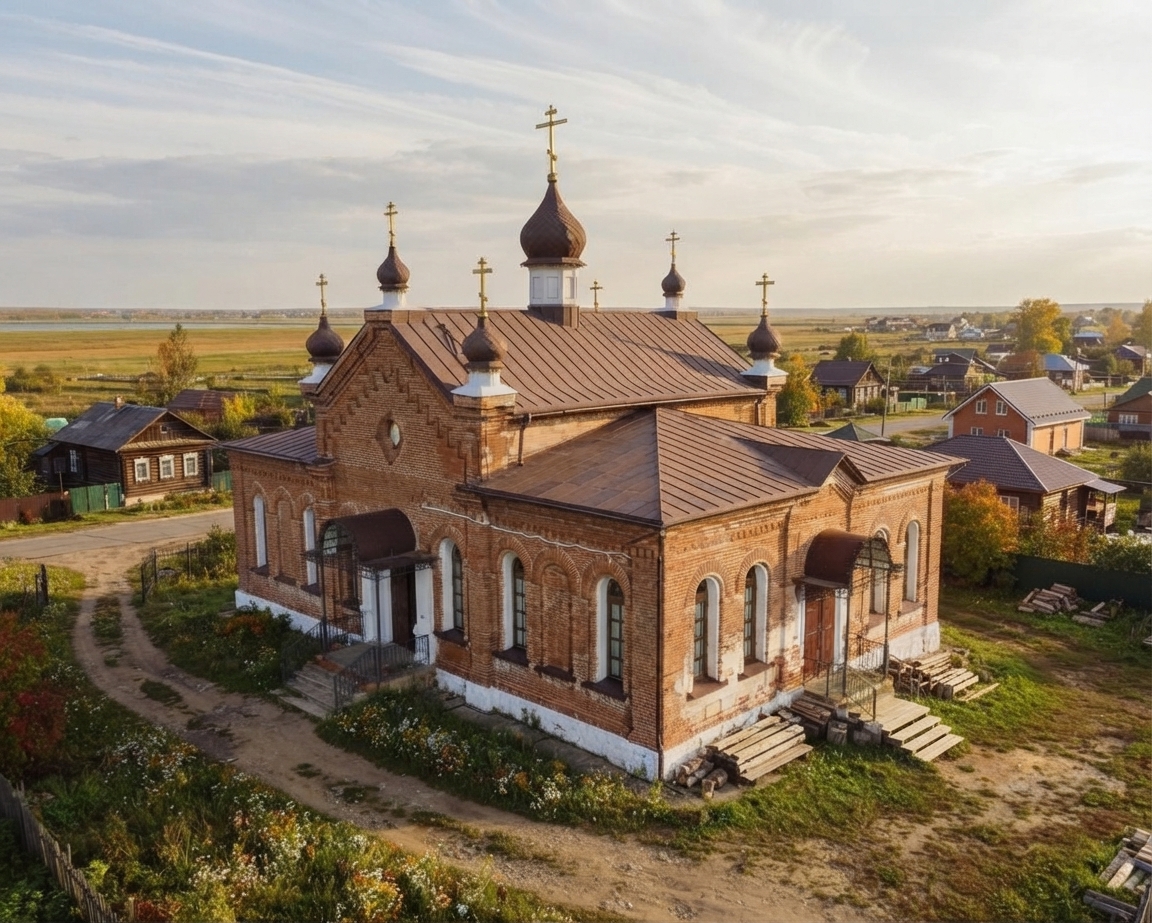 Read more about the article Храм Георгия Победоносца в Губернском Аргаяшского района Челябинской области