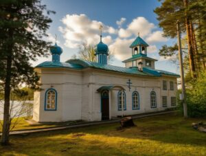 Read more about the article Храм Иконы Божией Матери Живоносный Источник в скиту Октай Свердловской обл.