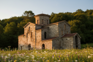 Read more about the article Храм на Нижне-Архызском городище (Южный) в республике Карачаево-Черкессия