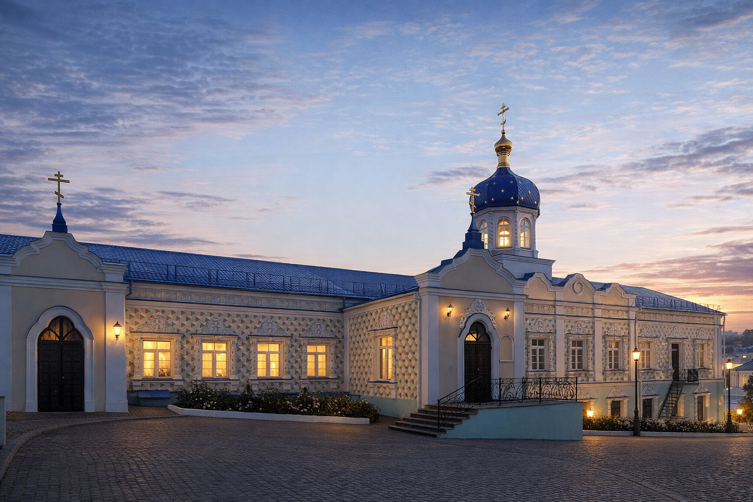 Read more about the article Храм Рождества Пресвятой Богородицы в Коренной Рождество-Богородицкой пустыни Курской области