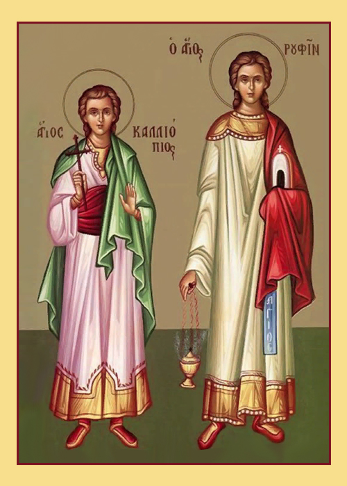Read more about the article Святой мученик Руфин, диакон, мученица Акилина и с ними 200 воинов