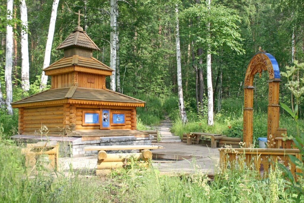 Новоуральск — Cвятой источник преп. Серафима Саровского в санатории «Зеленый мыс»