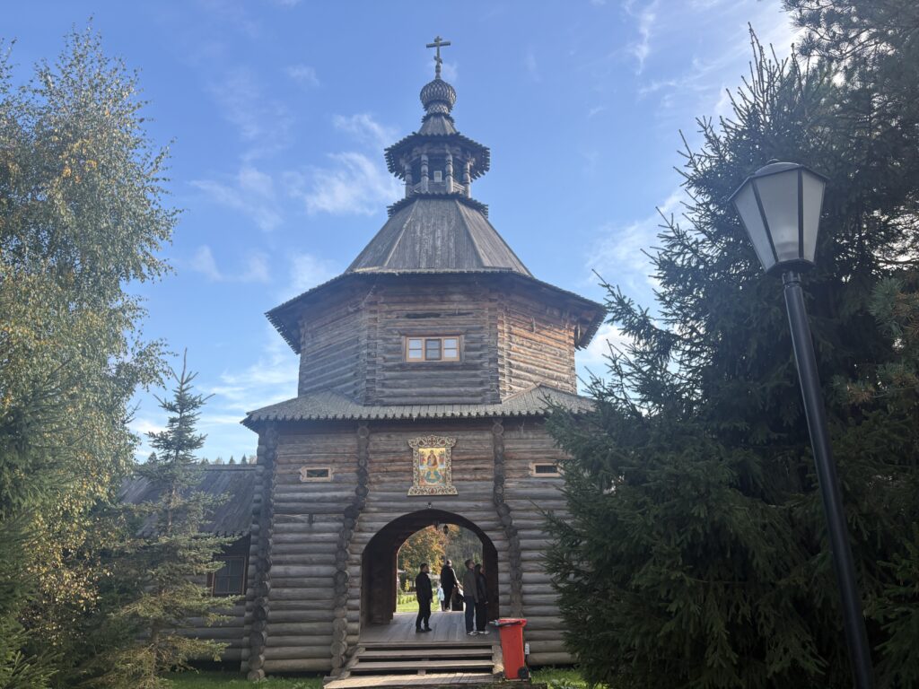 Sergiev-Posad city district, the village of Vzglyadnevo, the source of St. Sergius of Radonezh “Greme key”