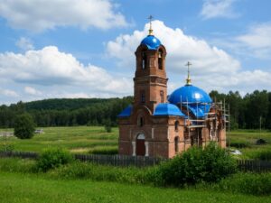 Read more about the article Храм Иоанна Богослова в селе Краснокаменка Уйского района Челябинской области