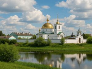 Read more about the article Спасо-Казанский Симанский женский монастырь в городе Остров Псковской обл.